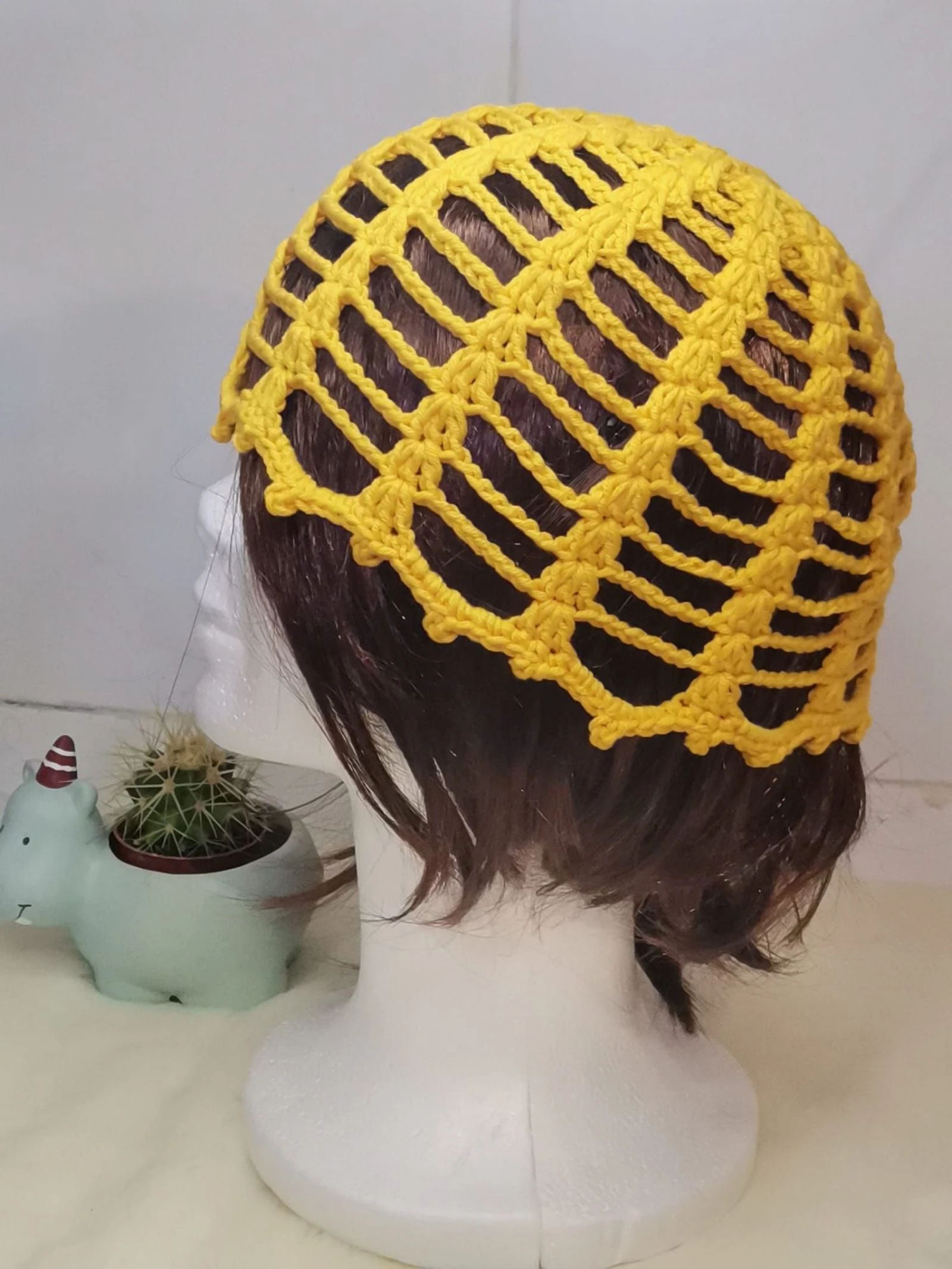 Crochet Casquette (Mesh Hat) – photo 2